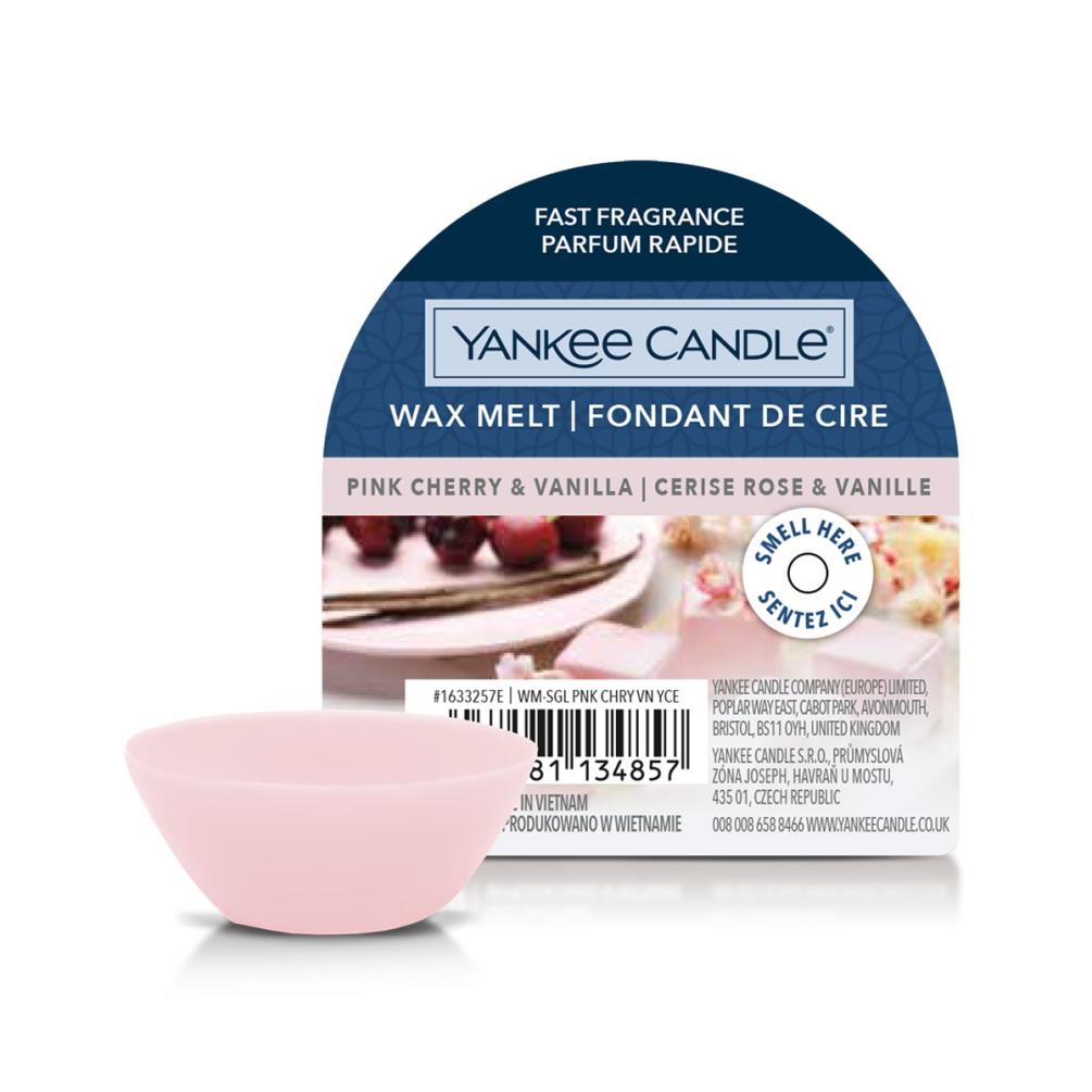 Yankee Candle Pink Cherry & Vanilla Wax Melt £2.24